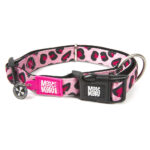 MAX & MOLLY - Coleira com ID TAG "Leopard Pink" - Image 3