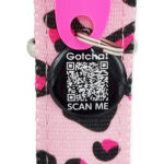 MAX & MOLLY - Coleira com ID TAG "Leopard Pink" - Image 7